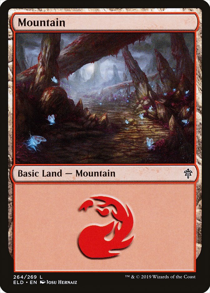 Mountain (264) [Throne of Eldraine] | Shuffle n Cut Hobbies & Games