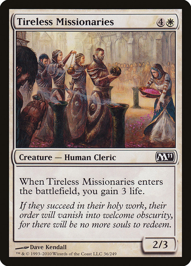Tireless Missionaries [Magic 2011] | Shuffle n Cut Hobbies & Games