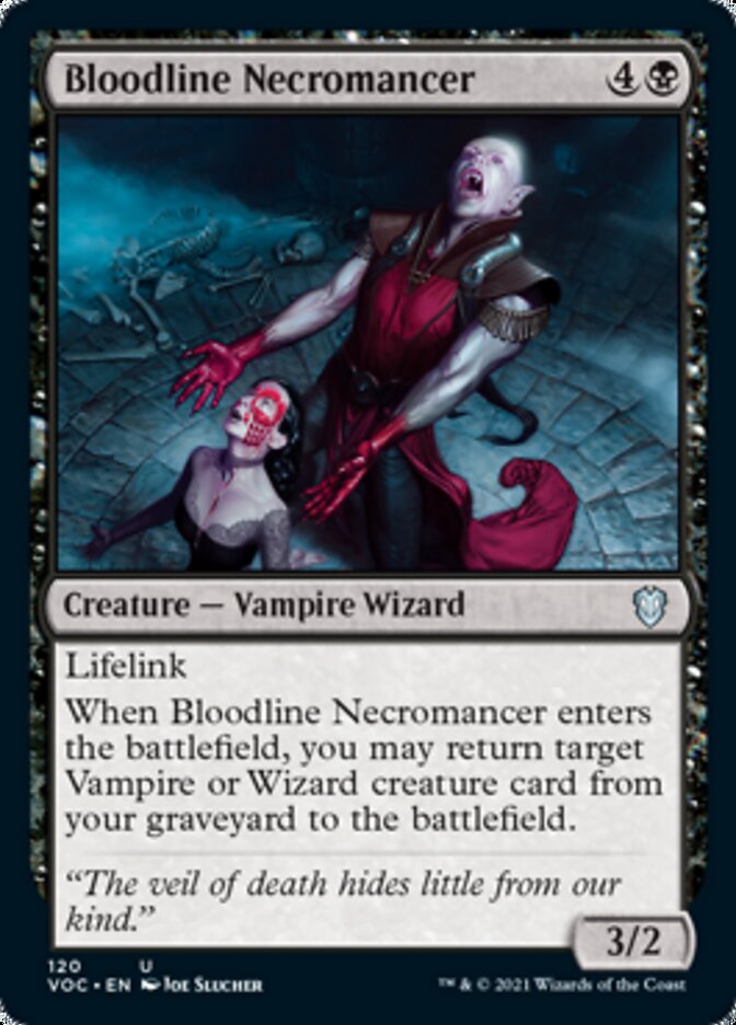 Bloodline Necromancer [Innistrad: Crimson Vow Commander] | Shuffle n Cut Hobbies & Games