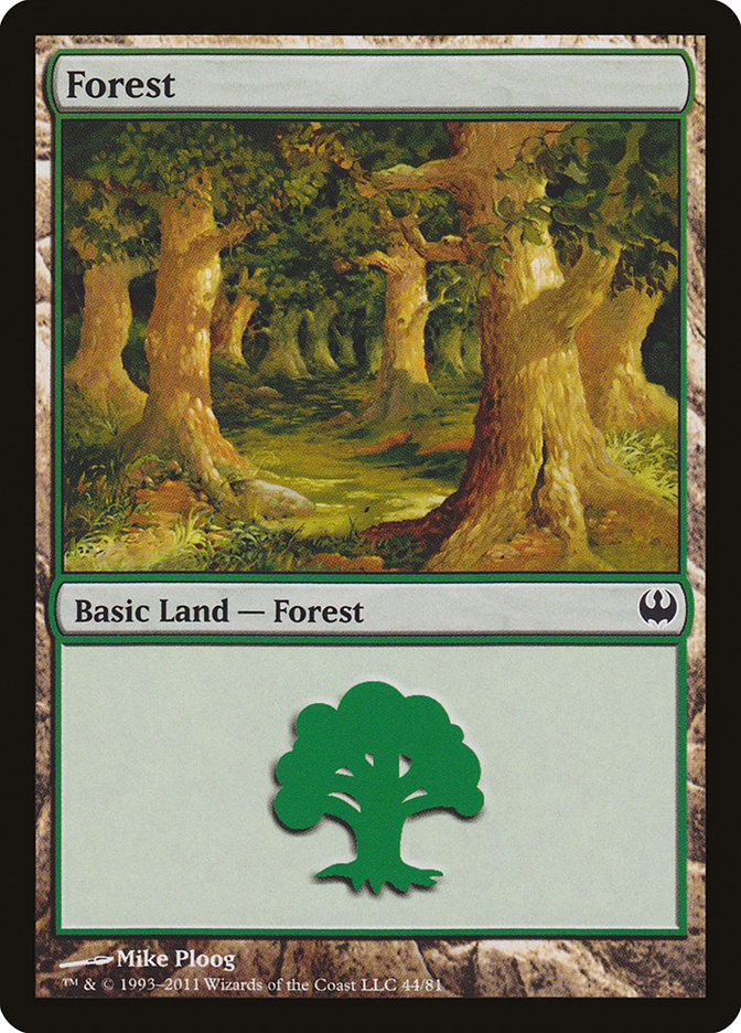 Forest (44) [Duel Decks: Knights vs. Dragons] | Shuffle n Cut Hobbies & Games