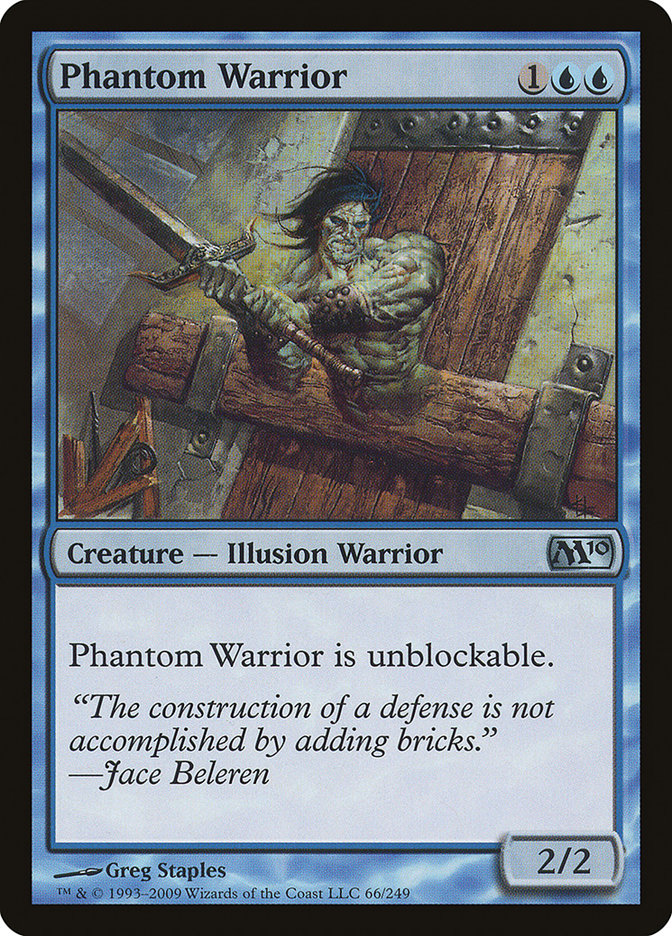 Phantom Warrior [Magic 2010] | Shuffle n Cut Hobbies & Games
