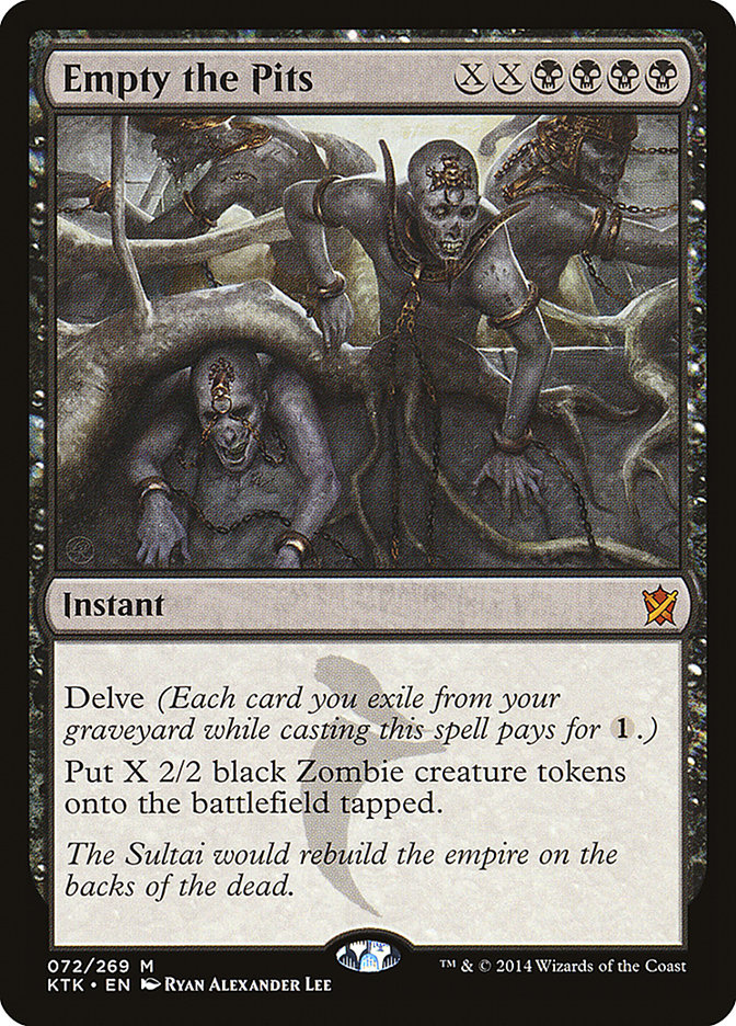 Empty the Pits [Khans of Tarkir] | Shuffle n Cut Hobbies & Games