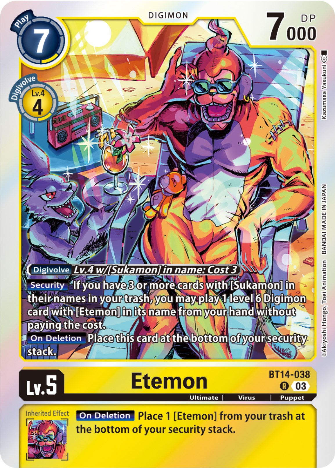 Etemon [BT14-038] [Blast Ace] | Shuffle n Cut Hobbies & Games