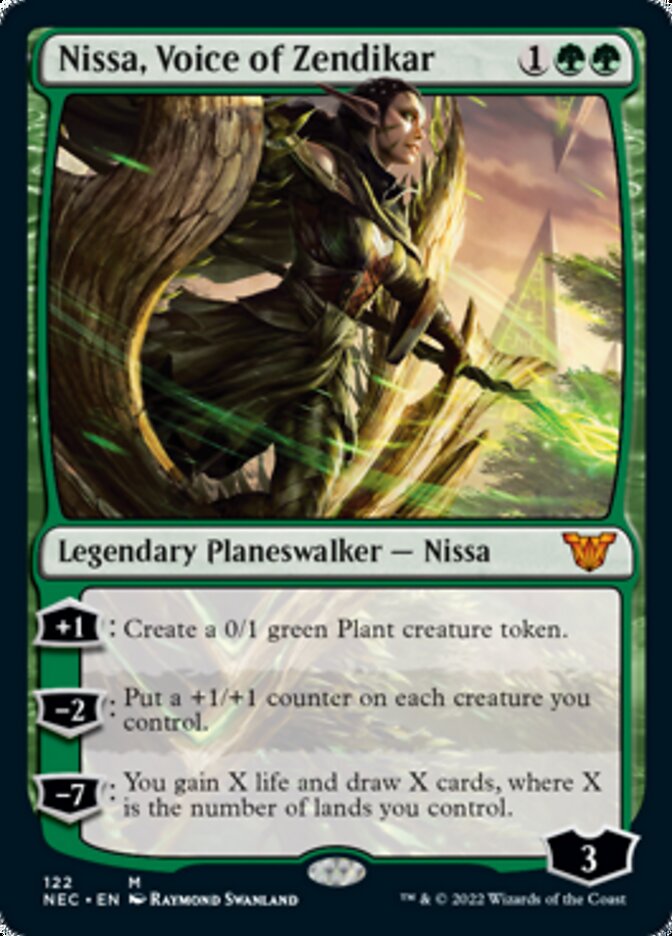 Nissa, Voice of Zendikar [Kamigawa: Neon Dynasty Commander] | Shuffle n Cut Hobbies & Games