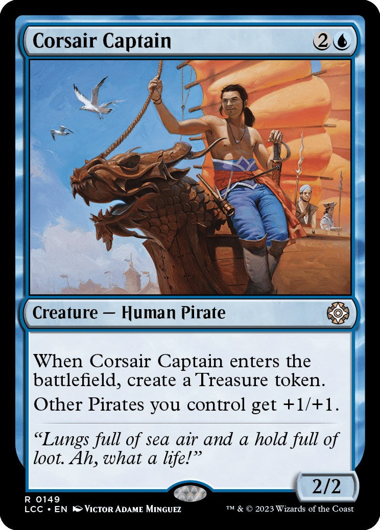 Corsair Captain [The Lost Caverns of Ixalan Commander] | Shuffle n Cut Hobbies & Games