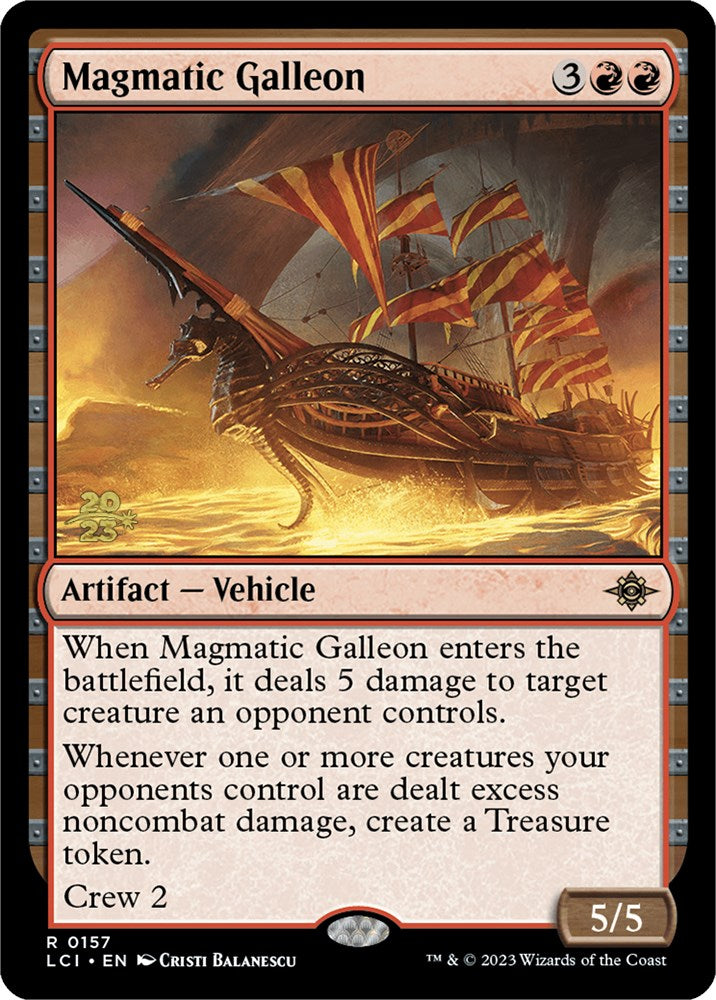 Magmatic Galleon [The Lost Caverns of Ixalan Prerelease Cards] | Shuffle n Cut Hobbies & Games