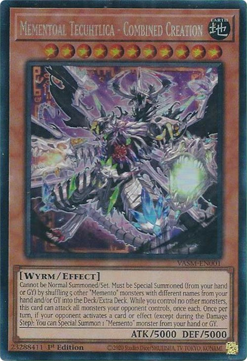 Mementoal Tecuhtlica - Combined Creation (CR) [VASM-EN001] Collector's Rare | Shuffle n Cut Hobbies & Games