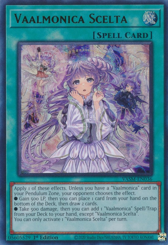 Vaalmonica Scelta [VASM-EN036] Ultra Rare | Shuffle n Cut Hobbies & Games