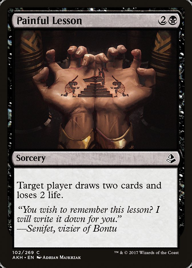 Painful Lesson [Amonkhet] | Shuffle n Cut Hobbies & Games