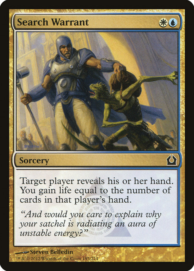 Search Warrant [Return to Ravnica] | Shuffle n Cut Hobbies & Games