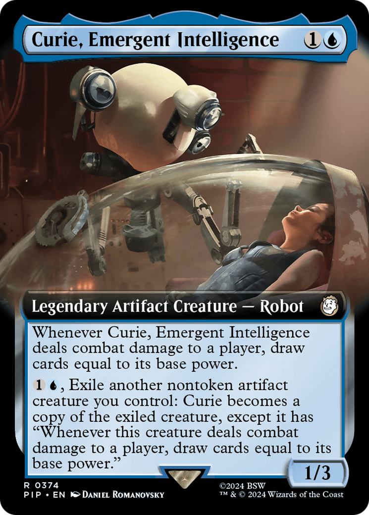 Curie, Emergent Intelligence (Extended Art) [Fallout] | Shuffle n Cut Hobbies & Games