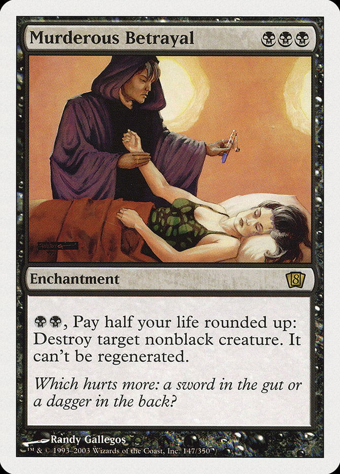 Murderous Betrayal [Eighth Edition] | Shuffle n Cut Hobbies & Games