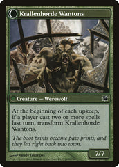 Grizzled Outcasts // Krallenhorde Wantons [Innistrad] | Shuffle n Cut Hobbies & Games