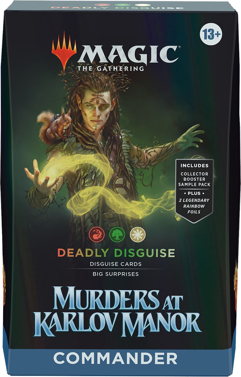 Murders at Karlov Manor - Commander Deck (Deadly Disguise) | Shuffle n Cut Hobbies & Games