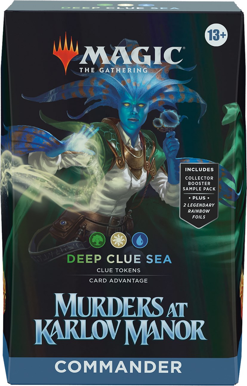 Murders at Karlov Manor - Commander Deck (Deep Clue Sea) | Shuffle n Cut Hobbies & Games