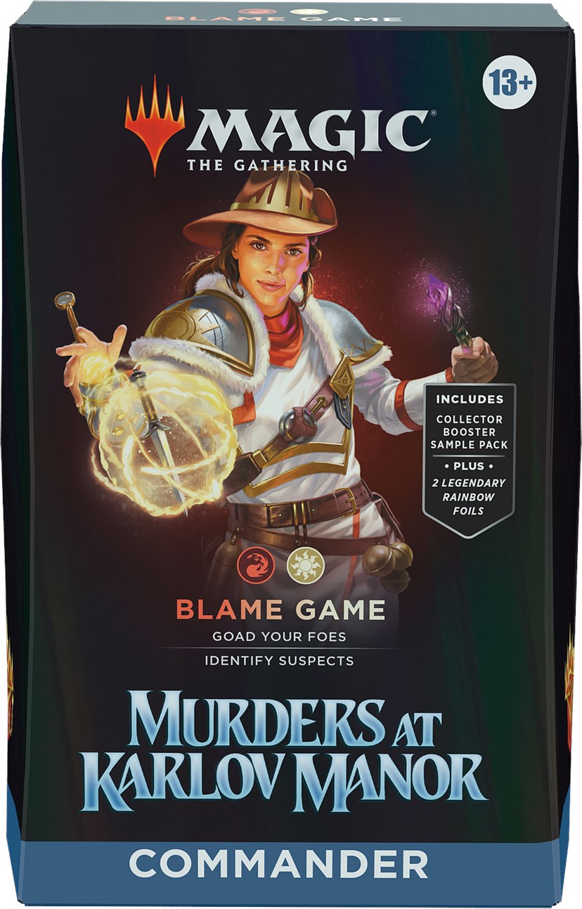 Murders at Karlov Manor - Commander Deck (Blame Game) | Shuffle n Cut Hobbies & Games