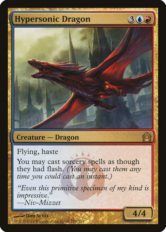 Hypersonic Dragon [Return to Ravnica] | Shuffle n Cut Hobbies & Games