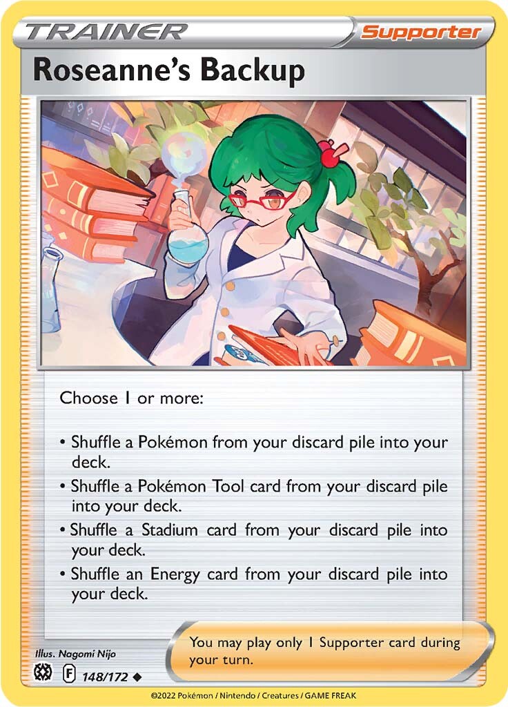 Roseanne's Backup (148/172) [Sword & Shield: Brilliant Stars] | Shuffle n Cut Hobbies & Games
