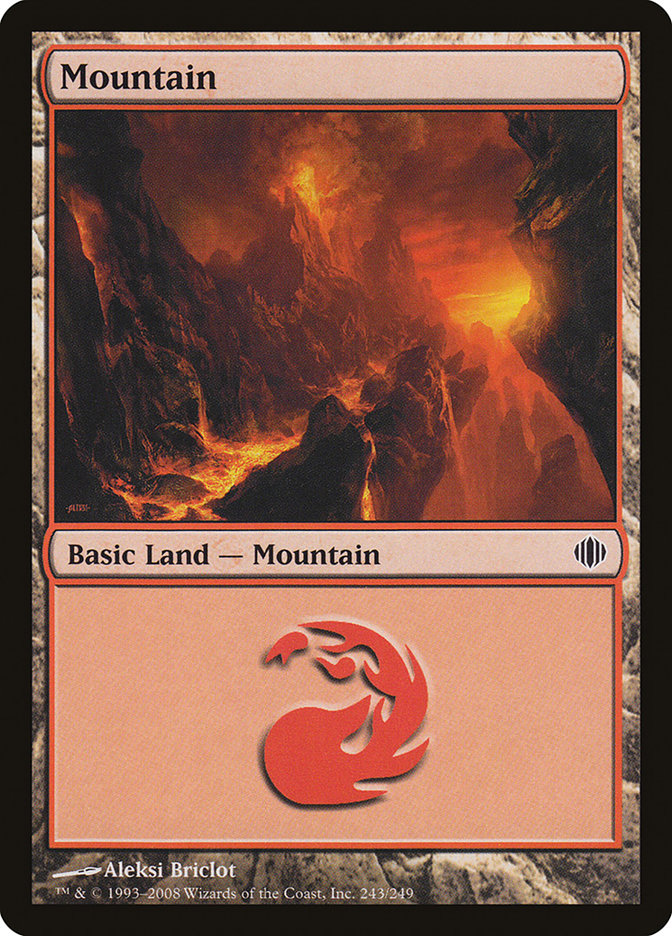 Mountain (243) [Shards of Alara] | Shuffle n Cut Hobbies & Games