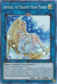 Artemis, the Magistus Moon Maiden (CR) [GEIM-EN008] Collector's Rare | Shuffle n Cut Hobbies & Games
