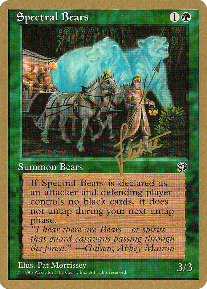 Spectral Bears (Bertrand Lestree) [Pro Tour Collector Set] | Shuffle n Cut Hobbies & Games