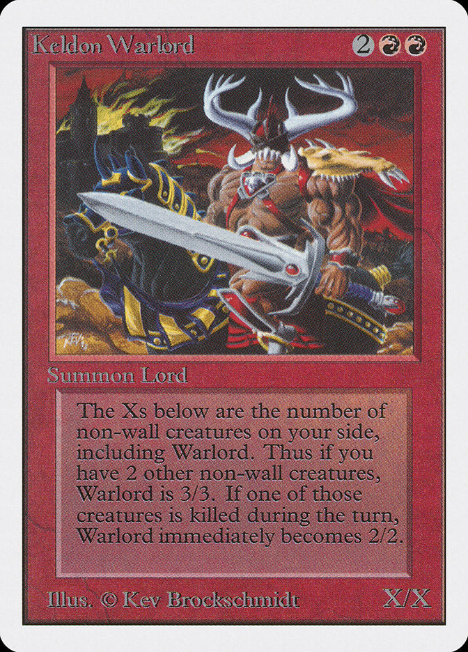 Keldon Warlord [Unlimited Edition] | Shuffle n Cut Hobbies & Games