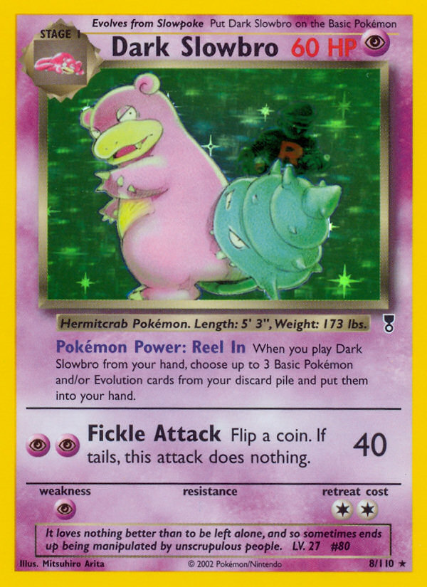 Dark Slowbro (8/110) [Legendary Collection] | Shuffle n Cut Hobbies & Games
