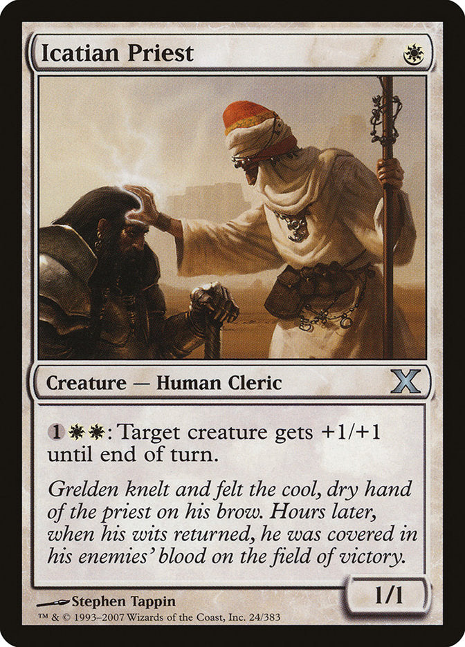 Icatian Priest [Tenth Edition] | Shuffle n Cut Hobbies & Games