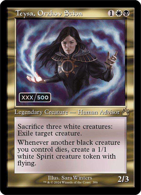 Teysa, Orzhov Scion (Retro) (Serialized) [Ravnica Remastered] | Shuffle n Cut Hobbies & Games