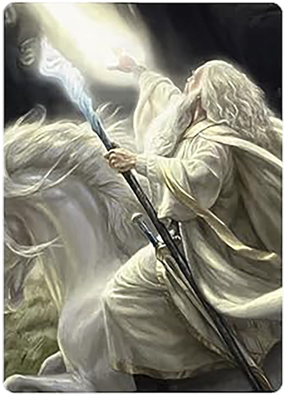Gandalf of the Secret Fire Art Card [The Lord of the Rings: Tales of Middle-earth Art Series] | Shuffle n Cut Hobbies & Games