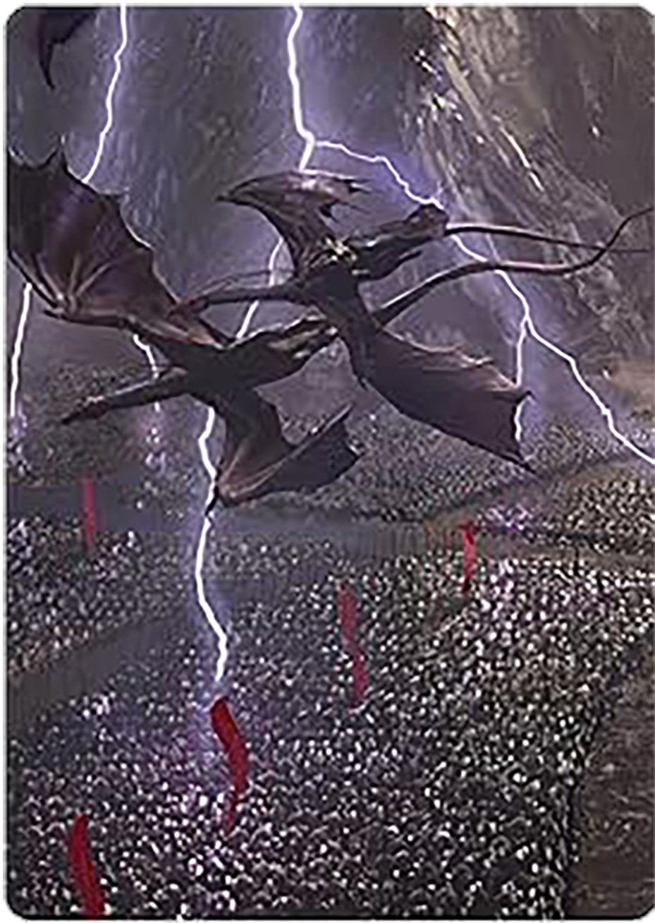 Mordor on the March Art Card [The Lord of the Rings: Tales of Middle-earth Art Series] | Shuffle n Cut Hobbies & Games
