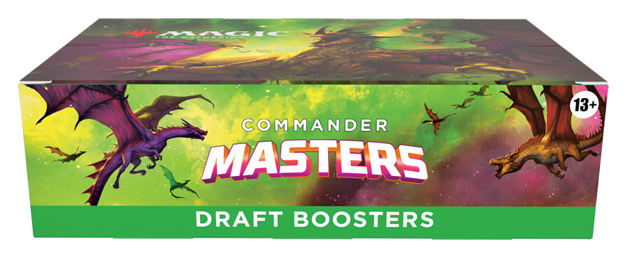 Commander Masters - Draft Booster Box | Shuffle n Cut Hobbies & Games