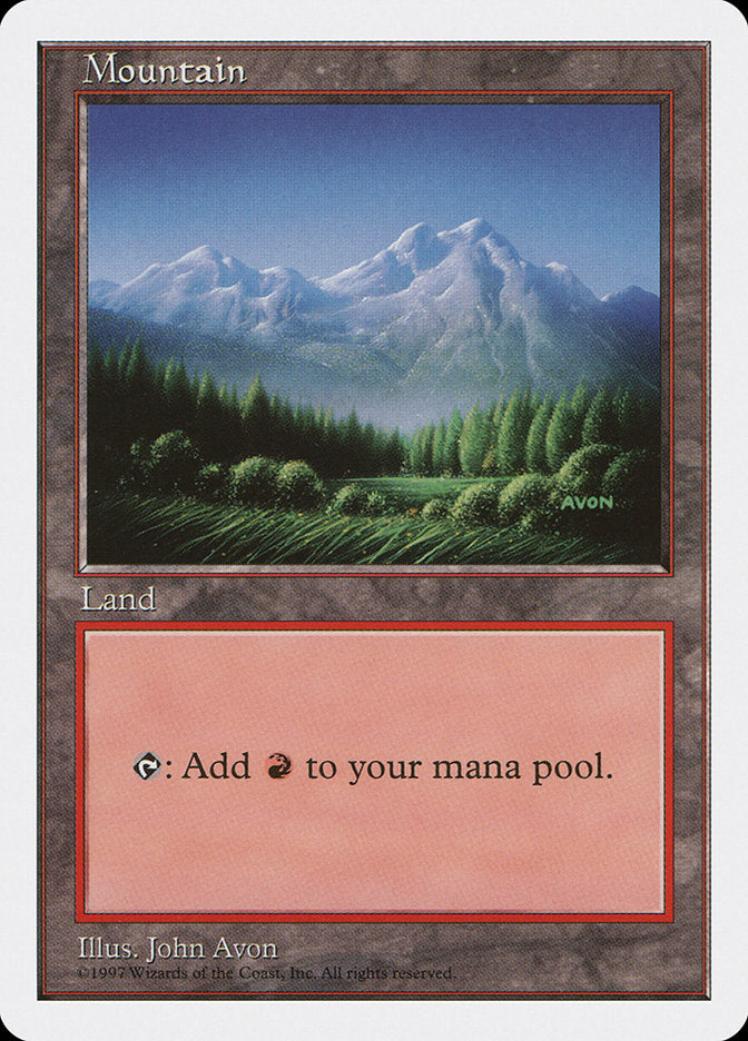 Mountain (443) [Fifth Edition] | Shuffle n Cut Hobbies & Games