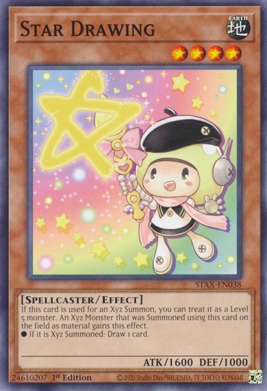 Star Drawing [STAX-EN038] Common | Shuffle n Cut Hobbies & Games