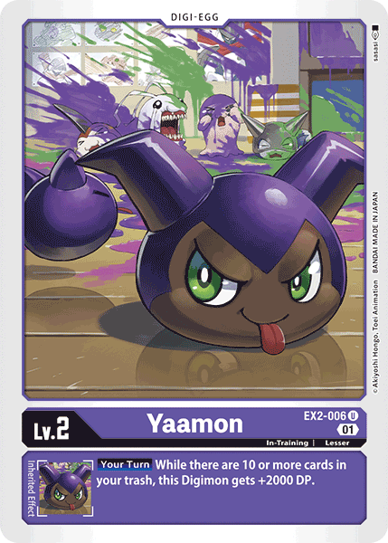 Yaamon [EX2-006] [Digital Hazard] | Shuffle n Cut Hobbies & Games