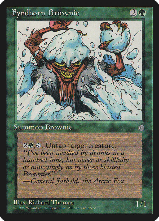 Fyndhorn Brownie [Ice Age] | Shuffle n Cut Hobbies & Games