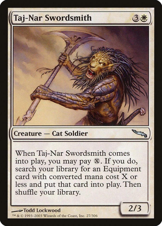 Taj-Nar Swordsmith [Mirrodin] | Shuffle n Cut Hobbies & Games