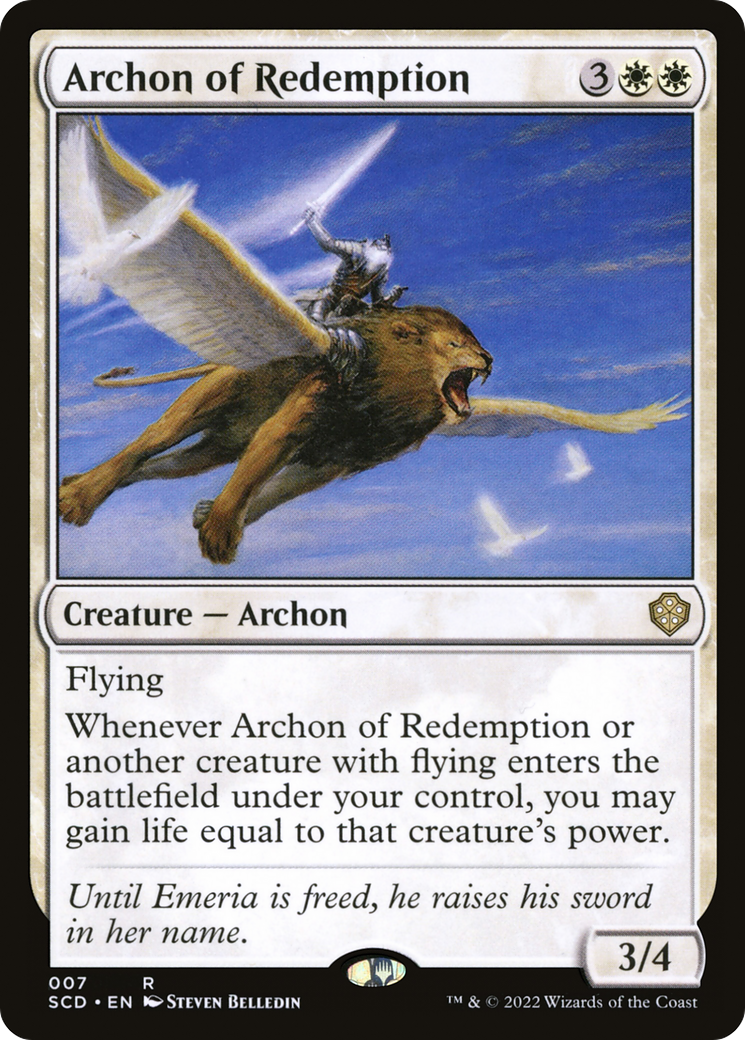 Archon of Redemption [Starter Commander Decks] | Shuffle n Cut Hobbies & Games