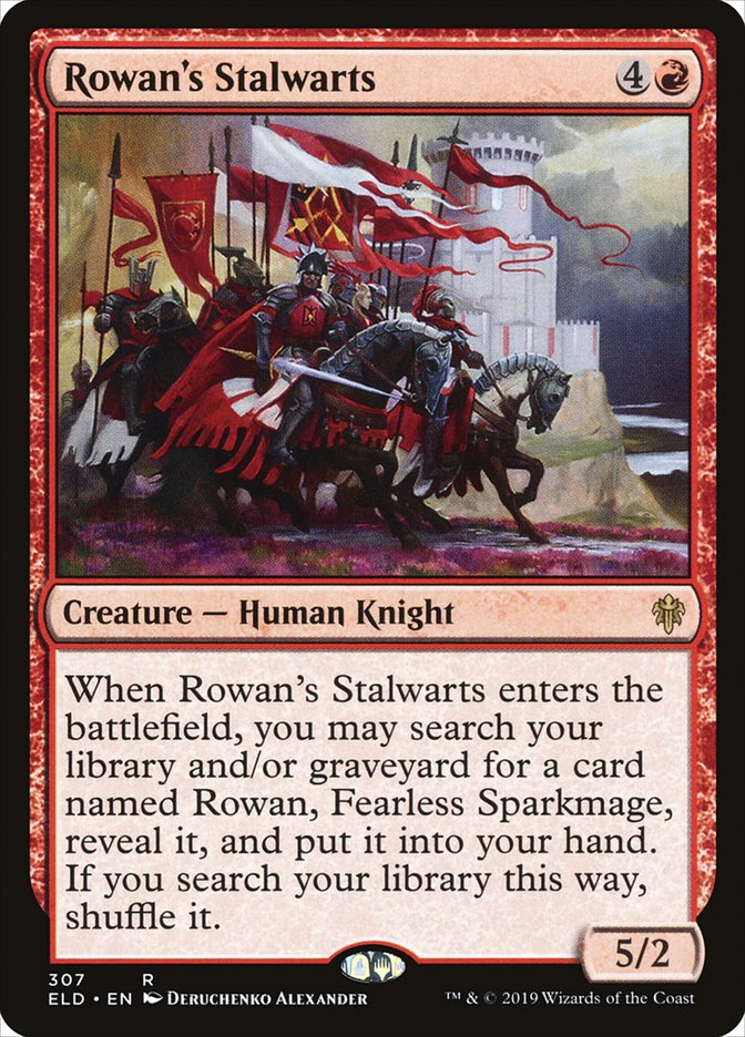 Rowan's Stalwarts [Throne of Eldraine] | Shuffle n Cut Hobbies & Games