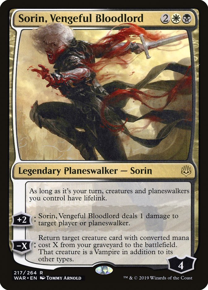 Sorin, Vengeful Bloodlord [War of the Spark] | Shuffle n Cut Hobbies & Games