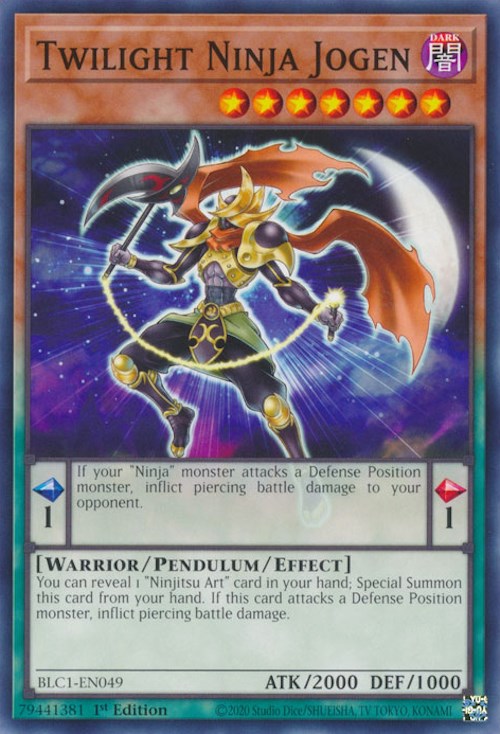 Twilight Ninja Jogen [BLC1-EN049] Common | Shuffle n Cut Hobbies & Games