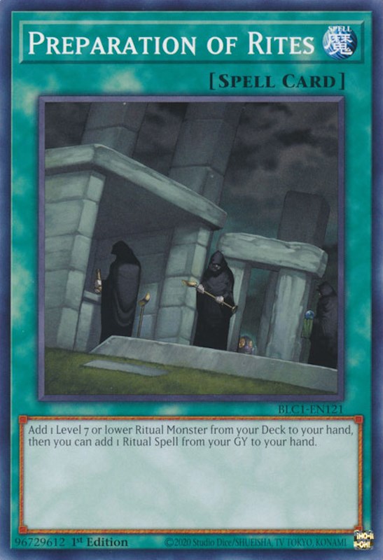 Preparation of Rites [BLC1-EN121] Common | Shuffle n Cut Hobbies & Games