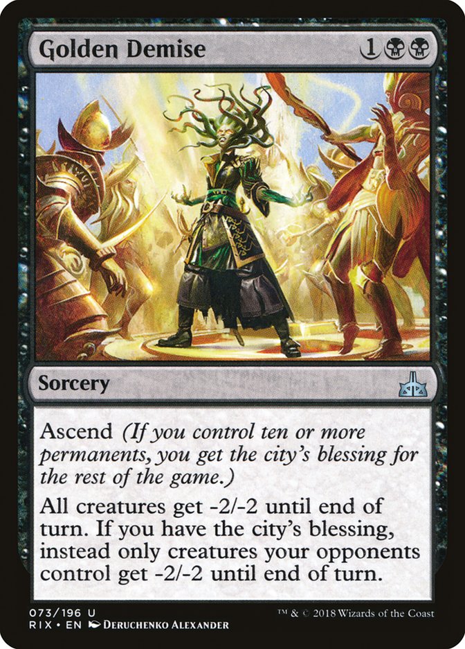 Golden Demise [Rivals of Ixalan] | Shuffle n Cut Hobbies & Games