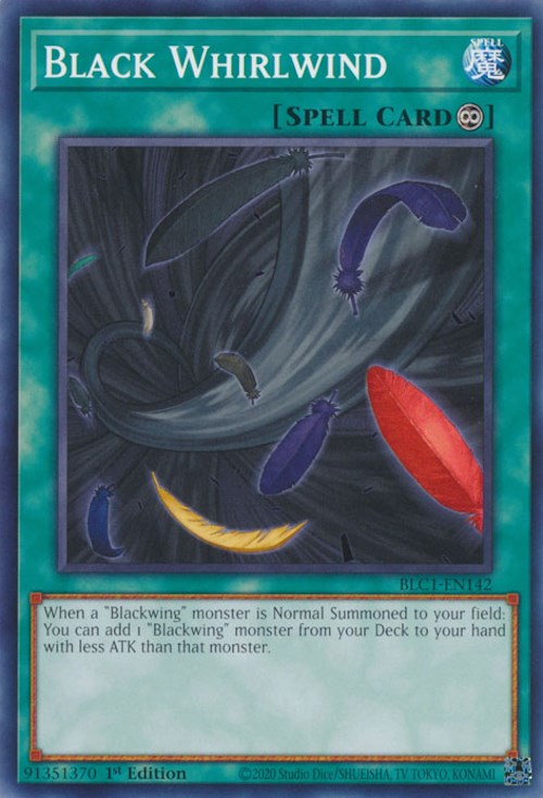 Black Whirlwind [BLC1-EN142] Common | Shuffle n Cut Hobbies & Games