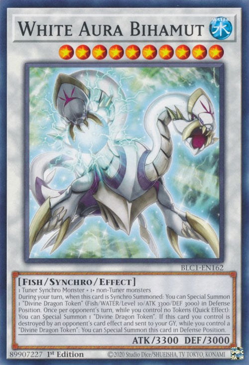 White Aura Bihamut [BLC1-EN162] Common | Shuffle n Cut Hobbies & Games