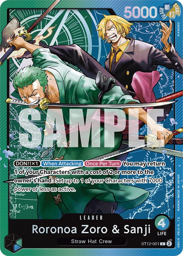 Roronoa Zoro & Sanji [Starter Deck: Zoro and Sanji] | Shuffle n Cut Hobbies & Games