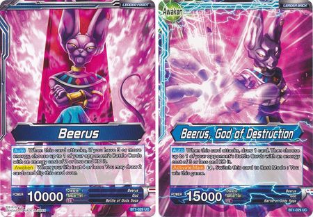 Beerus // Beerus, God of Destruction [BT1-029] | Shuffle n Cut Hobbies & Games