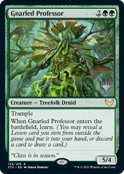 Gnarled Professor (Promo Pack) [Strixhaven: School of Mages Promos] | Shuffle n Cut Hobbies & Games