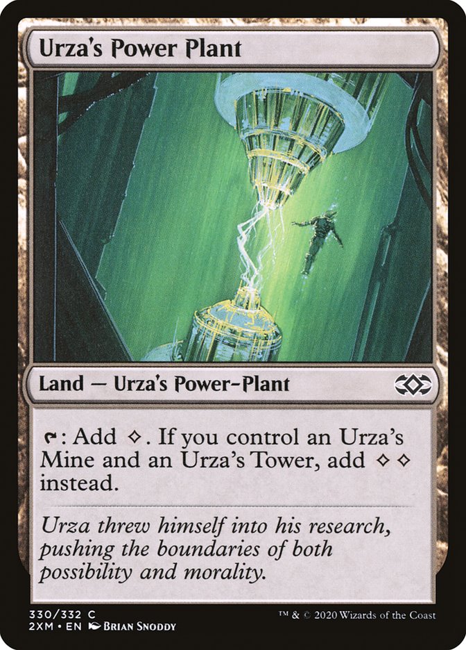 Urza's Power Plant [Double Masters] | Shuffle n Cut Hobbies & Games