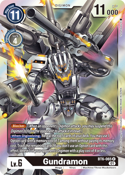 Gundramon [BT6-065] [Double Diamond] | Shuffle n Cut Hobbies & Games